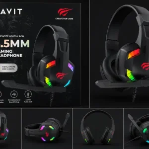 🎧 HAVIT GAMENOTE H2032d RGB Gaming Headphone